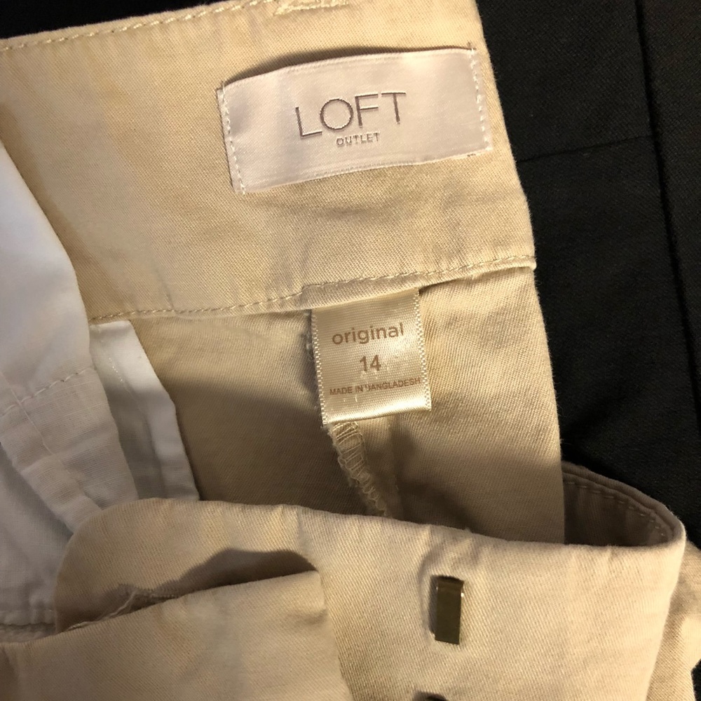 Loft ankle pants